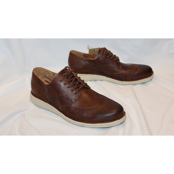 Born Mens Size 8 Tobias Brown Full Grain Leather Oxford Casual Lace up Shoes main image 7